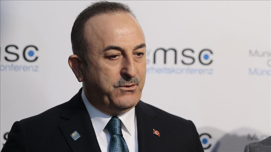 Turkish foreign minister meets counterparts in Munich
