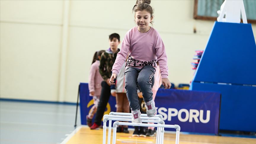 Sportif yetenek taramasıyla 1 milyon 226 bin çocuk testten geçti