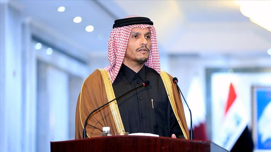 قطر تؤكد  تعليق  جهود حل الأزمة الخليجية
