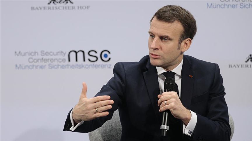 Macron: İdlib'de yaşananlarla ilgili Rusya ile aynı fikirde değiliz