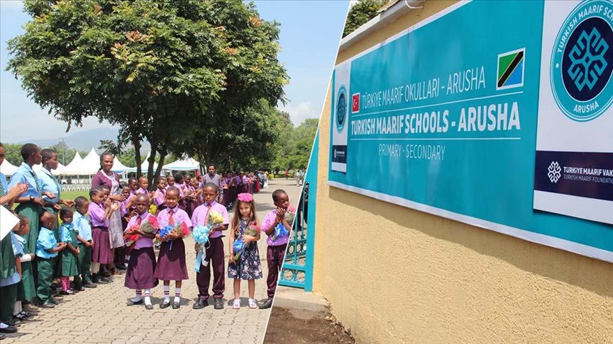 "المعارف" التركي يفتتح مدرسة جديدة شمال تنزانيا