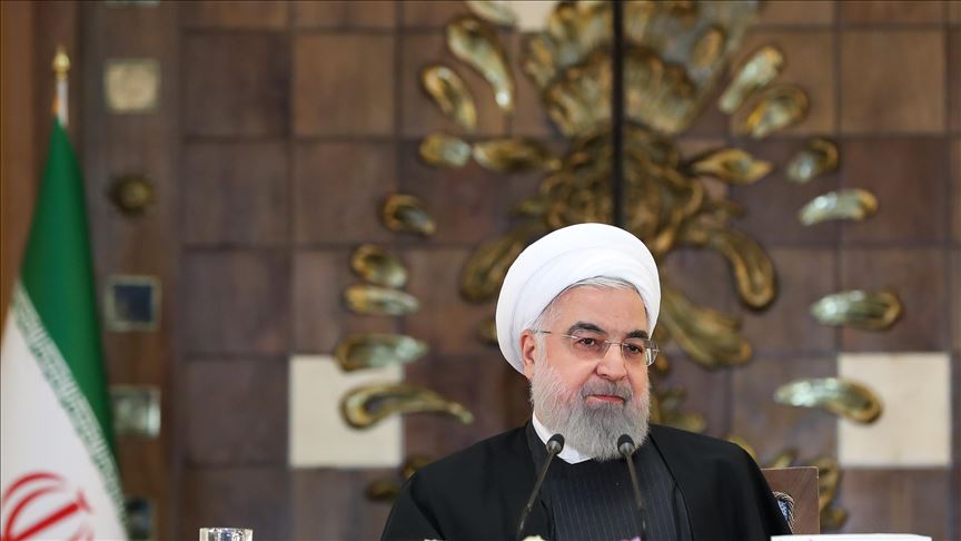 Image result for US will not pursue war with Iran: Rouhani