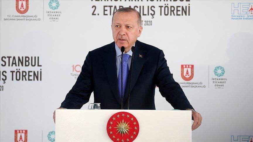 Erdogan inaugure la deuxième section du "Teknopark" d'Istanbul