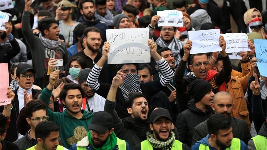 بغداد.. إصابة 9 محتجين في تجدد الاشتباكات مع قوات الأمن