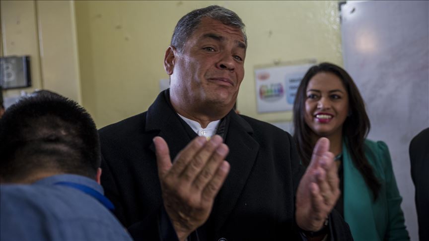 Justicia de Ecuador recibe a los testigos de la Fiscalía en el juicio contra Rafael Correa 