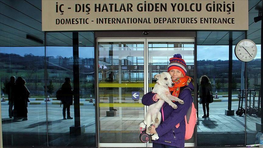 German vet student gives Turkish stray dog new life