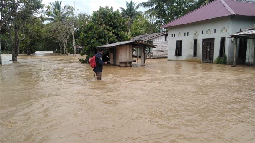 Banjir melanda calon ibu kota baru Indonesia
