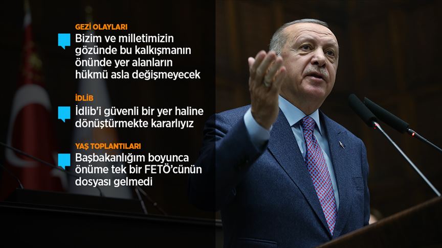 Erdoğan: 15 Temmuz'da tek bir kişi FETÖ'nün özel korumasına mazhar oldu o da Kılıçdaroğlu