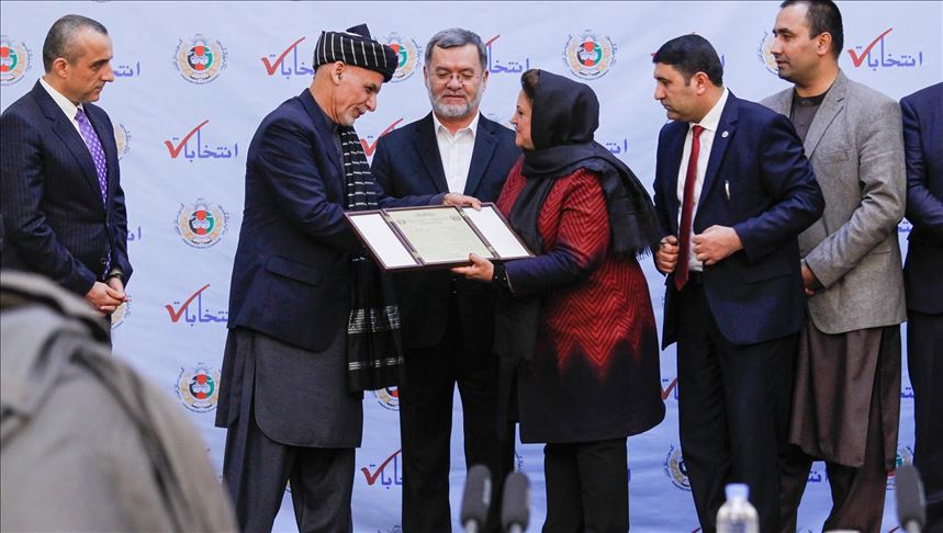اشرف غنی رسما رئیس جمهور افغانستان شد