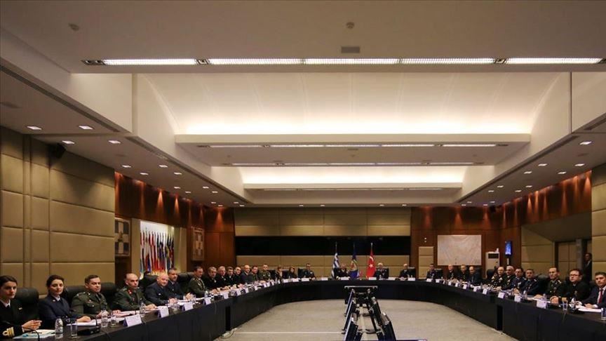 Turkish, Greek defense ministries' talks end