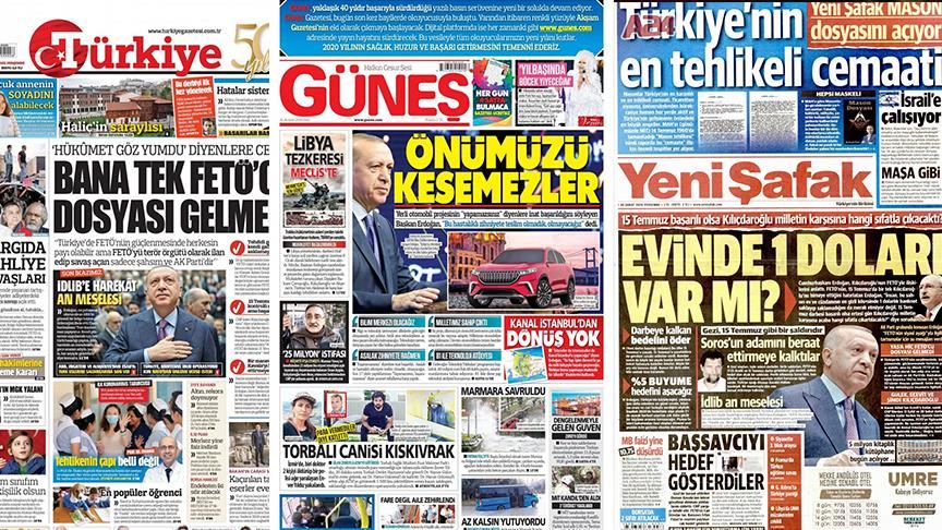 مهم‌ترین عناوین روزنامه‌های صبح امروز ترکیه