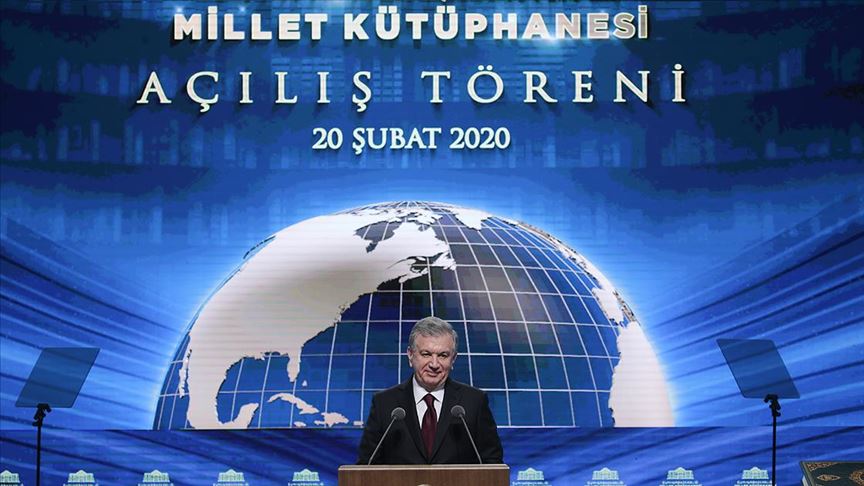Özbekistan Cumhurbaşkanı Mirziyoyev: Bugün Türkiye'de marifet ve maneviyat düğünü yapılıyor