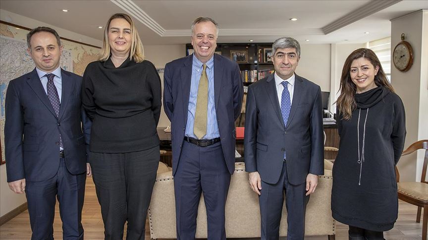ABD Büyükelçiliğinden AA'ya ziyaret