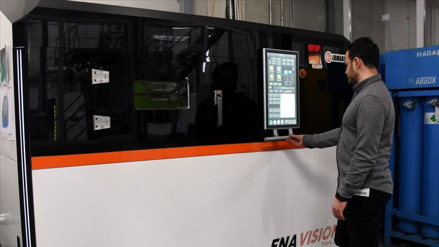 Yerli Uretim 3 Boyutlu Metal Yaziciya Almanlardan Tam Not