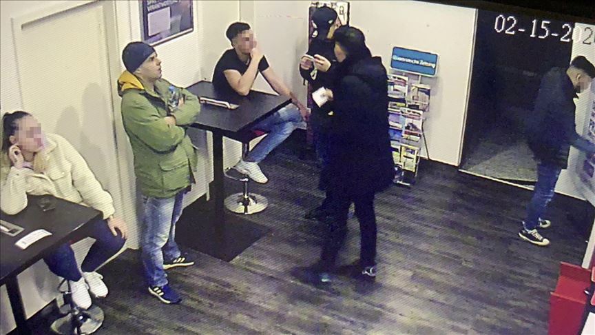 Far-right extremist scouts in cafe before attack: Footage