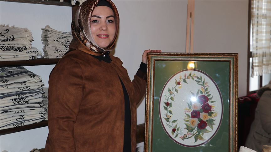 Kastamonu'nun iğne oyaları Japonya'da ilgi gördü