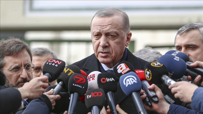 Эрдоган назвал условие вывода войск из Идлиба