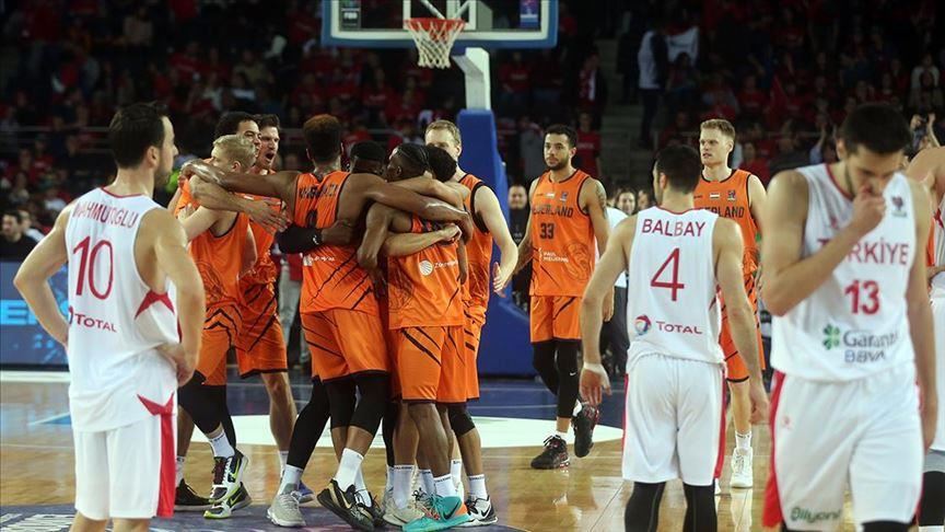 Netherlands stun Turkey in EuroBasket 2021 quals 