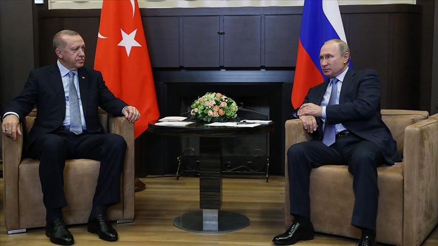 Cumhurbaşkanı Erdoğan, Rusya Devlet Başkanı Putin ile telefonda görüştü