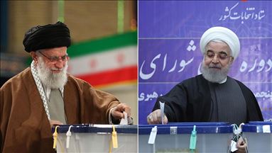 حضور رهبر و رئیسجمهور ایران در انتخابات مجلس