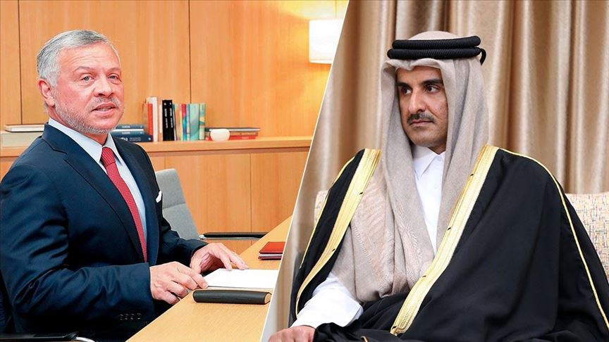 الأردن.. مباحثات بين الملك وأمير قطر في أول زيارة منذ أزمة الخليج
