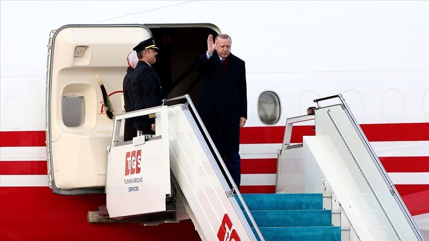 Visite du Président turc, Erdogan, en Azerbaïdjan, le 25 février
