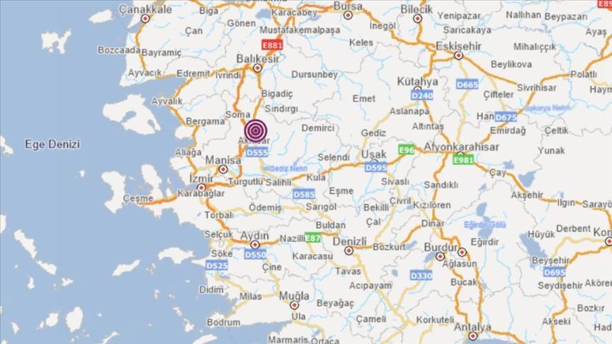 Magnitude 4.8 quake strikes western Turkey