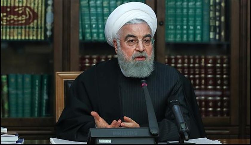 روحانی: دشمن با ایجاد هراس به دنبال تعطیلی ایران است