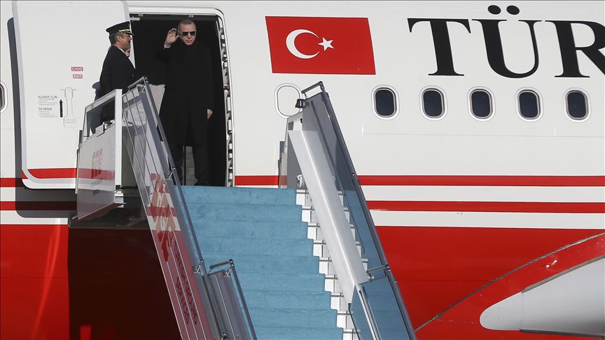 اردوغان عازم جمهوری آذربایجان شد