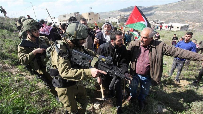 إصابة 56 فلسطينيا خلال مواجهات مع الجيش الإسرائيلي في الأغوار الشمالية