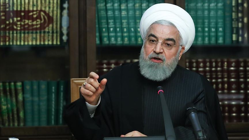 İran Cumhurbaşkanı Ruhani: Korkunun yayılması düşmanın bir komplosudur