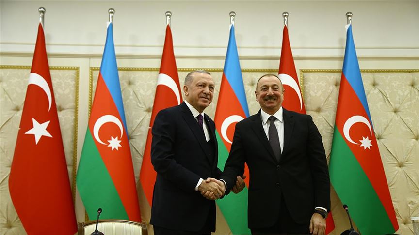 Azerbaycan Cumhurbaşkanı Aliyev: Azerbaycan devleti ve halkı Türkiye'nin yanındadır
