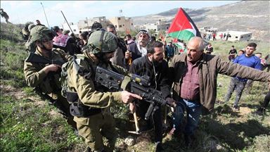 إصابة 56 فلسطينيا خلال مواجهات مع الجيش الإسرائيلي في الأغوار الشمالية