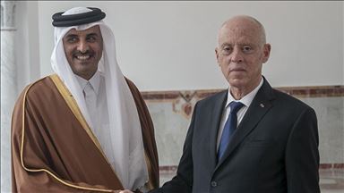 La Libye et la Palestine au menu des discussions de l'émir du Qatar et du président tunisien