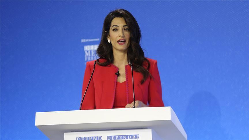 Maldives hires Amal Clooney to represent Rohingya at UN