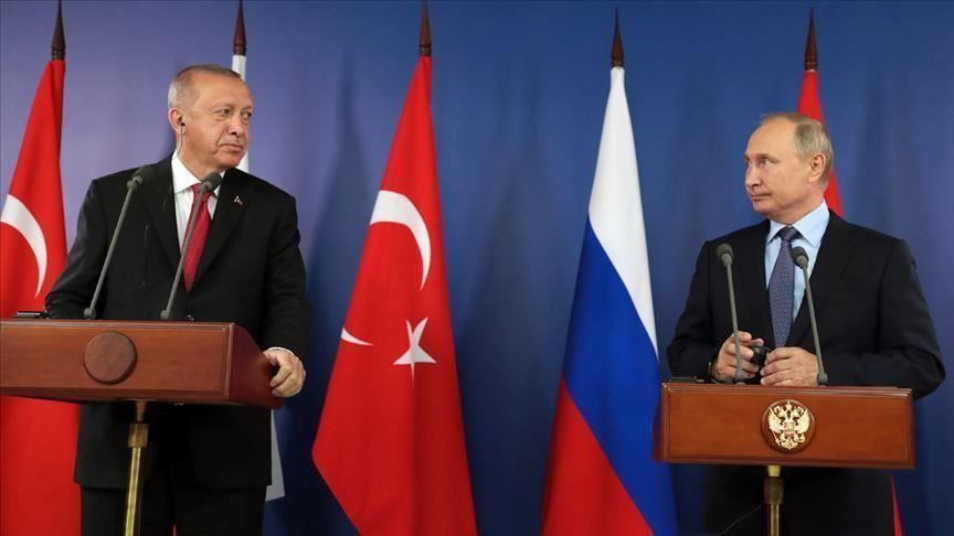 بوتين يهنئ أردوغان بعيد ميلاده الـ66