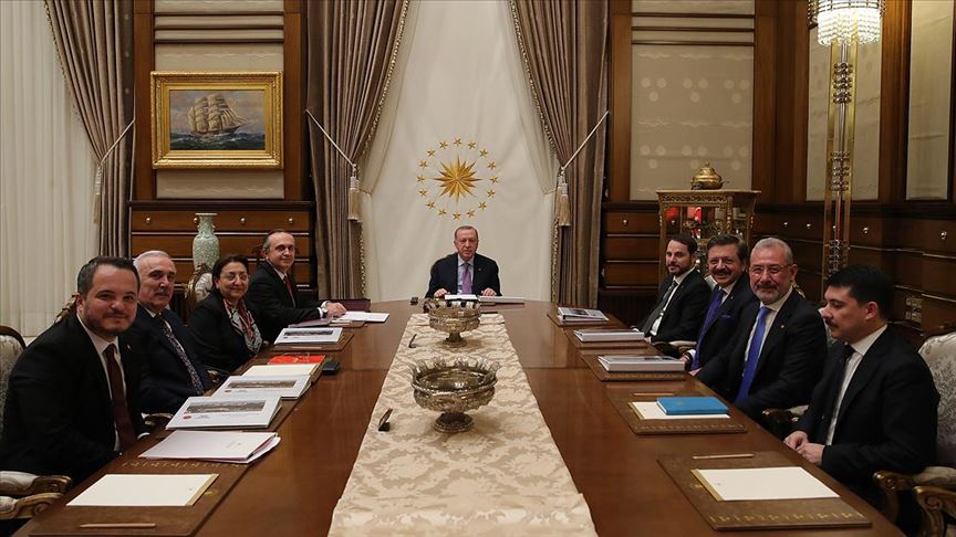 Türkiye Varlık Fonu AŞ Yönetim Kurulu Toplantısı Erdoğan başkanlığında yapıldı