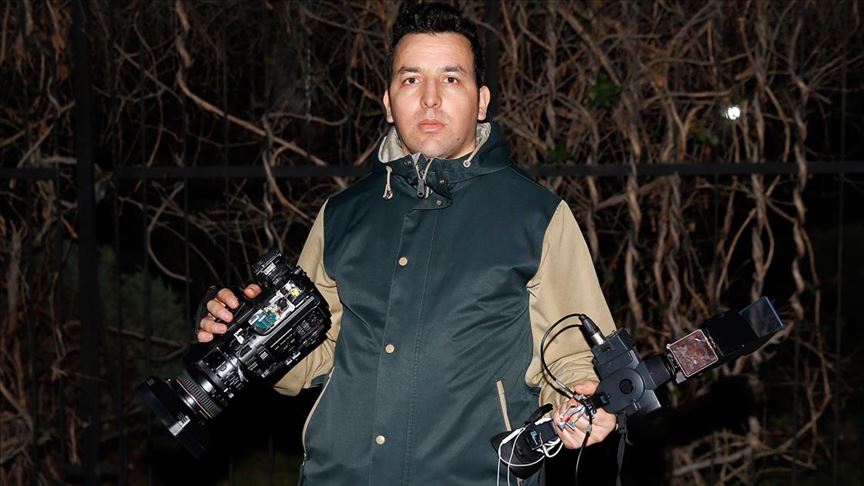 Anadolu Ajansı kameramanına çirkin saldırı