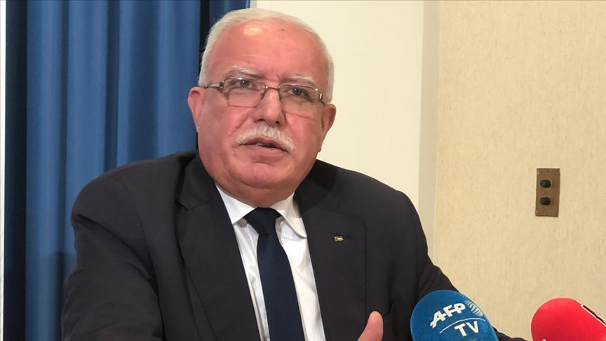 وزير خارجية فلسطين: نرحّب بموقف تركيا الرافض لـ"صفقة القرن"