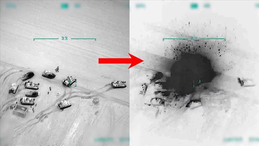 Turkish forces pound regime targets in Idlib, Syria