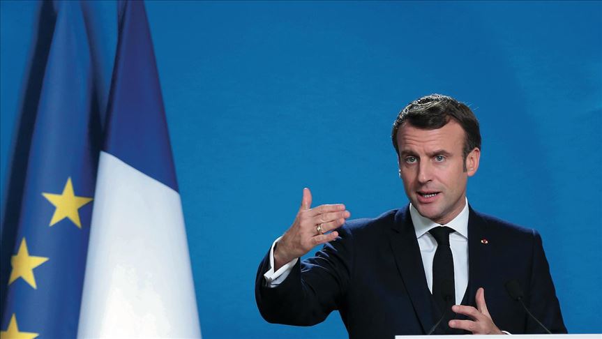 Macron condemns recent developments in Idlib, Syria