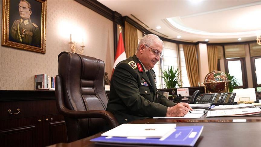 Turkish army chief holds phone talk with US general
