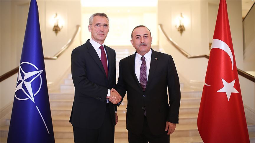 Dışişleri Bakanı Çavuşoğlu, NATO Genel Sekreteri Stoltenberg görüştü