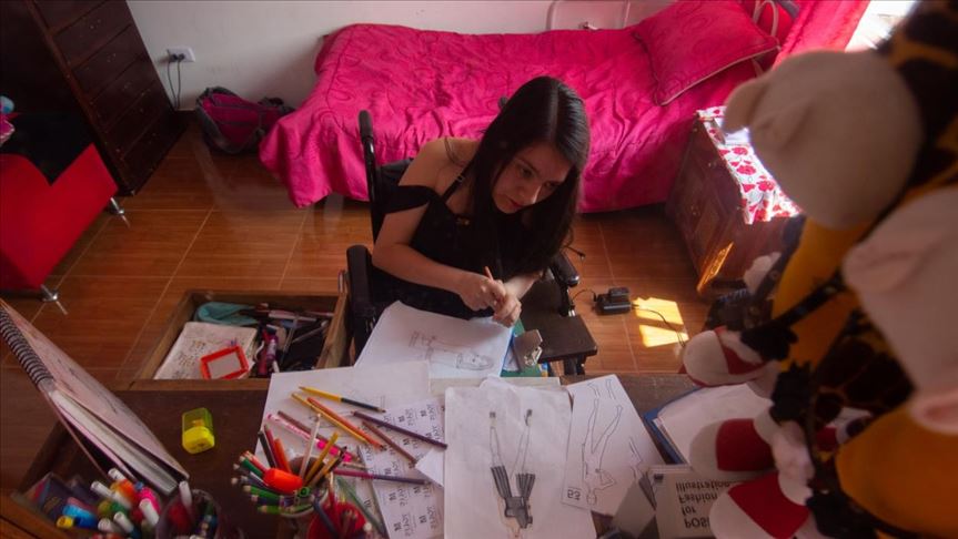 La joven colombiana con cuadriplejia que se abre paso en el mundo de la moda