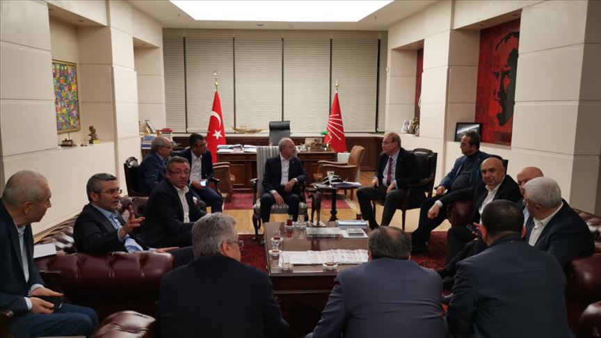 CHP Genel Başkanı Kılıçdaroğlu kurmayları ile bir araya geldi 