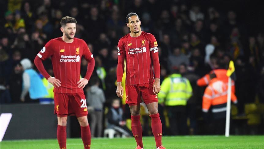 Watford snap Liverpool's 44-match unbeaten run