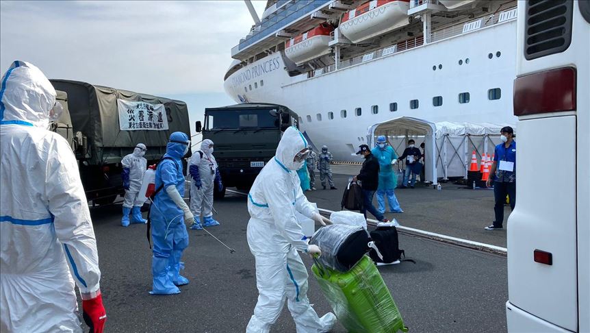 WNI awak kapal Kapal Diamond Princess dipulangkan