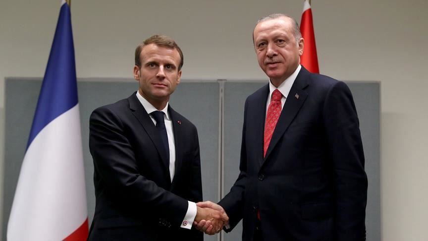 Turkish, French presidents discuss Syria's Idlib