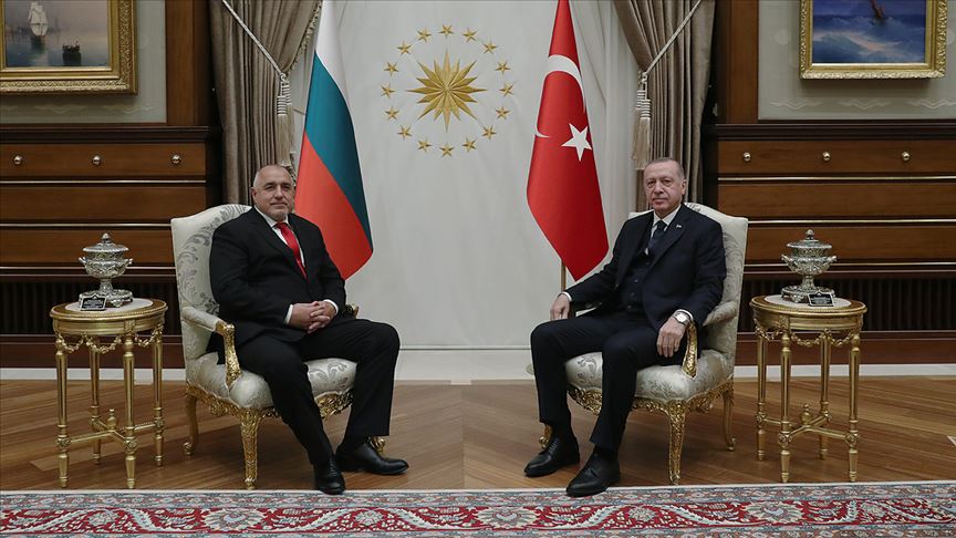 Cumhurbaşkanı Erdoğan Bulgaristan Başbakanı Borisov'u kabul etti