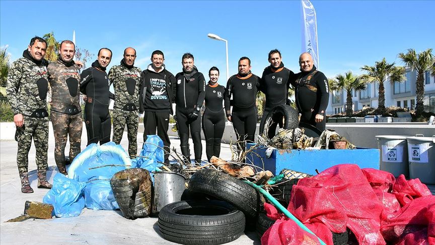 Gozde Turizm Merkezi Bodrum Un Mavi Sulari Gonullu Dalgiclara Emanet